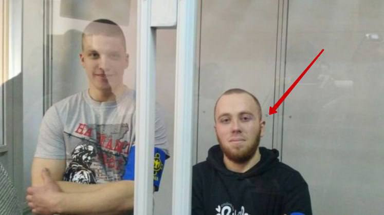 Igor Gumenyuk, who is accused of commiting a terrorist attack in 2015. (Photo from Telegram)