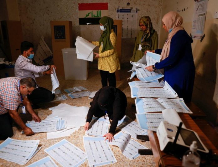 Iraqi Election Officials Counting Votes From Todays Election